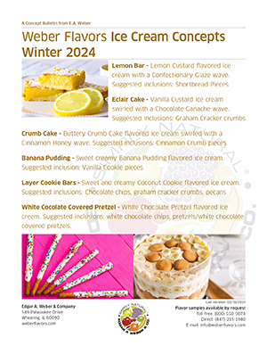 Winter 2024 Ice Cream Concepts