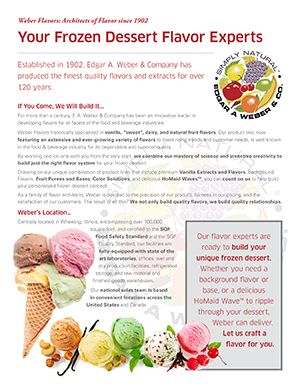 Frozen Desserts Bulletin 2024